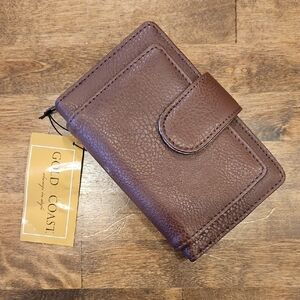 Gold Coast Women's Brown Leather Wallet